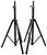 (4) Pairs Rockville Tripod DJ PA Speaker Stands+Carrying Cases - 8 Stands Total