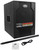 2) Passive Peavey PVX12 12" 1600W Speakers+Active 15" Sub+2 Stands+Cables+2 Bags