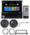 7" DVD/CD Player Bluetooth Receiver Stereo+Kicker Speakers For 02-06 Mini Cooper