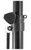 Rockville RVES05 Black Heavy Duty Tripod Pole-Mount Stand + Lighting Cross Bar