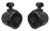 (4) Rockville RWB70B Black 6.5" Marine Wakeboard Swivel Speakers+Amp+Receiver