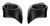 Rockville RockZR 6.5" Kick Panel Speaker Pods For 2015-2018 Polaris RZR XP TURBO