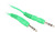 6 Rockville 10' 1/4'' TRS to 1/4'' TRS  Cable 100% Copper (6 Colors)