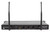Rockville RWM23UA UHF Wireless Pro Rack Mount Dual Microphone System/20 Channel