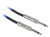 24 Rockville RCGT10BL 10'  1/4" TS to 1/4'' TS Guitar/Instrument Cable