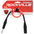 6 Rockville 1.5' Male REAN XLR to 1/4'' TRS Balanced Cable OFC (6 Colors)