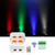 8) Rockville BEST PAR 50 Battery Wash Lights Wireless DMX+384 Channel Controller