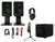 Mackie Creator Bundle w/ Monitors+Sub+Condenser Mic+Headphones+Desktop Stands