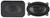 Pair Rockville RV46.3A 4x6" 3 -Way Car Speakers 500 Watts/70 Watts RMS CEA Rated