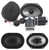 Pair Rockville RV68.2C 6x8 / 5x7" Component Speakers+6x8" Coaxial 3-Way Speakers
