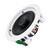 Rockville Commercial Amplifier+6) 5.25" 2Way White Ceiling Speakers 4 Restaurant