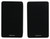 Rockville RockShelf 54B Black 5.25" Passive Bookshelf Home Speakers, 4-Ohm, Pair