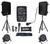 JBL EON208P (2) 8" Speakers+Bluetooth+Mixer+Stands+Choir Mic For Church Sound