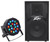 Peavey PV115 800 Watt 15" 2-Way Speaker System Cabinet PV 115+Wash Light Par Can