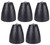 (5) Rockville PEN-65T Black 6.5" 70V Hanging Pendant Speakers For Restaurant/Bar