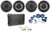 Rockville 6.5" Speaker Replacement Kit+4-Ch Amp For 2002-2005 Subaru WRX