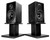 Pair Presonus Eris E5 XT 5.25" Studio Monitors+Stands+8" Subwoofer+Microphone