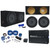 (2) Kicker 48CWRT104 10" 1600W Slim Subwoofers+Sealed Box+Mono Amplifier+Amp Kit