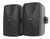 JBL VMA2120 2-Ch Commercial 70V Amplifier+(2) Wall+(4) Ceiling Speakers in Black