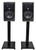 Pair JBL 308P MkII 8" Powered Studio Monitor Monitoring Speakers+21" Stands