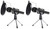 (2) Samson R10S Podcasting Microphones Podcast Mics+Tripod Stands+Pop Filters
