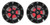 KICKER KMTC11 HLCD 11" Wakeboard Tower Speakers+6) 8" LED Speakers+8-Channel Amp