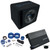 Rockville VS15K51 15" K5 2000w Car Subwoofer in Vented Sub Box+Memphis Amplifier