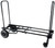 Rockville Rock Cart Pro DJ Equipment Transport Roller Car + Top Shelf Attachment