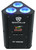 4) Rockville RF WEDGE BLACK RGBWA+UV Wireless DMX Lights+384 Ch. Controller+Bags