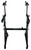 Rockville Z45W 2-Tier Keyboard Stand+Wheels Fits Behringer U-Control UMX610