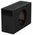 Rockville RQT12V Single 12" Side Ported Shallow Slim Subwoofer Sub Box Enclosure