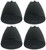 4) Rockville PEN-40T Black 4" 70V Hanging Pendant Speakers Commercial/Restaurant