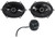 Pair Kicker 43DSC6804 DSC680 6x8" 200w Car Speakers+Portable Bluetooth Speaker