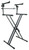 Rockville RKS42X X-Stand 2-Tier Keyboard / DJ Stand Fits Sequential 2-Tierphet-6