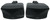 10) Rockville WET-44 PRO Dual 4" 4-Way Swivel 70V Commercial Speakers in Black+Amp