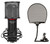 Rockville RCM SR Studio/Recording Condenser Microphone+Warm Audio Pop Filter