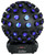 (2) Chauvet DJ Rotosphere HP LED Rotating Mirror Ball Simulators+LED Fogger