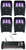 (4) Chauvet DJ Freedom Par H9 IP RGBAW+UV Wireless DMX Par Can Lights+Controller