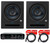 (2) Presonus Eris Pro 8 Powered 8" Studio Monitors Speakers + 2x2 USB Interface