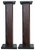 (2) Rockville 28" Wood Studio Monitor Speaker Stands For Mackie MR624 Monitors