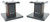(2) 8” Dark Wood Bookshelf Speaker Stands For JBL Arena 120 Bookshelf Speakers