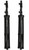 Rockville Pair of Adjustable Height Tripod Speaker Stands Pro Audio