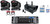 (2) Eliminator Stealth Spot LED Moving Head Lights+DMX Control+Fogger+Cables ADJ