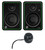 MACKIE Pair Mackie CR3-X 3" 50 Watt Studio Monitors Speakers+Home Bluetooth Speaker 