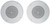  JBL CSA 140Z Commercial 70v Amplifier Amp+(4) 8" White Ceiling Speakers CSA140Z 