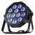 (10) Eliminator MEGA 64 PROFILE EP RGB+UV LED Wash Lights+DMX Controller+Fogger
