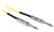  Rockville RCGT1.5Y 1.5' 1/4'' TS to 1/4'' TS Instrument Cable-Yellow 100% Copper 