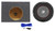 Kicker 43CWRT81 COMPRT8 8" 600W DVC 1-Ohm Car Subwoofer+Sealed Sub Box Enclosure