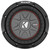 Kicker 43CWRT81 COMPRT8 8" 600W DVC 1-Ohm Car Subwoofer+Sealed Sub Box Enclosure