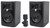 (2) JBL 305PMKII 5" Powered Studio Monitors Speakers+Warm Audio Skylight Mic
